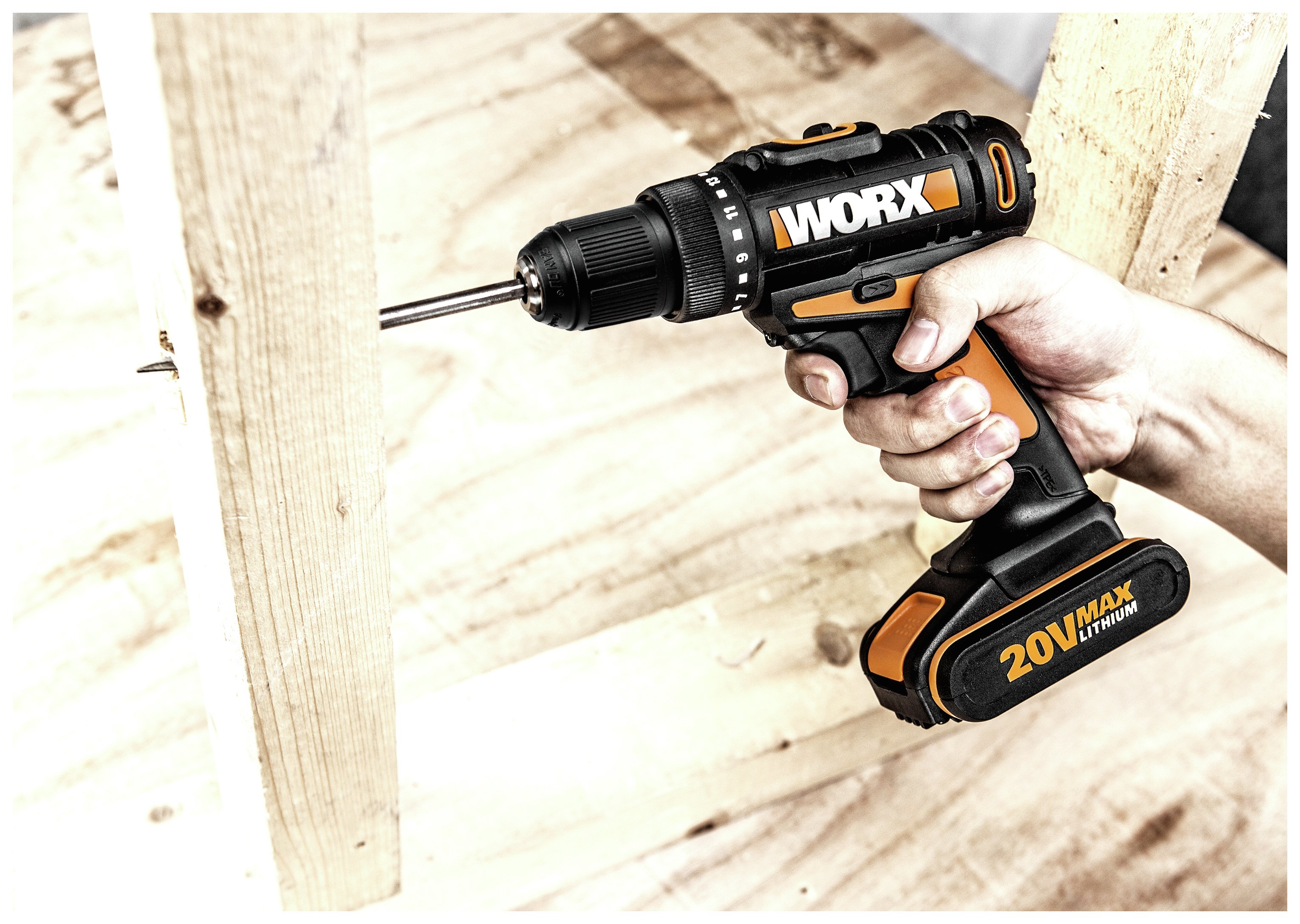 Worx 15AH Drill Driver with 2 Batteries Reviews