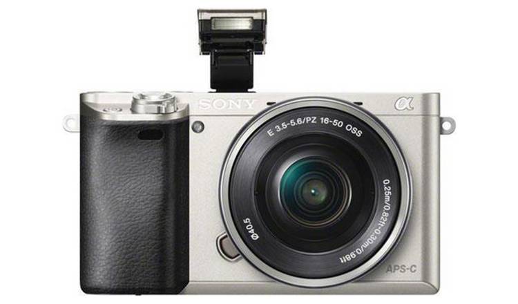 Sony A6000 Mirrorless Camera With 16-50Mm Lens Silver