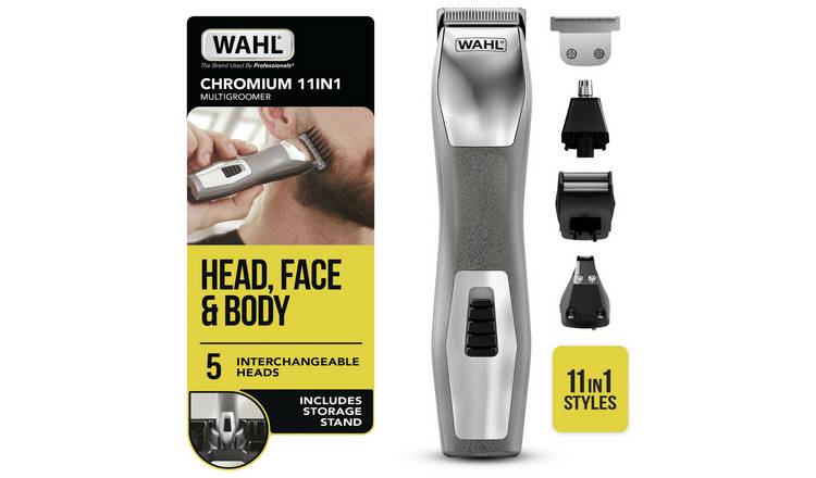 Buy Wahl Chromium Beard Trimmer and Grooming Kit 9855 2417X