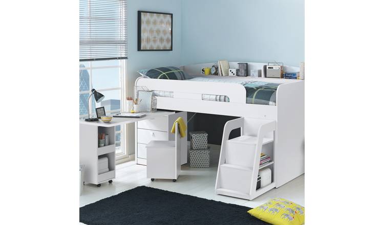 Mid sleeper store argos white