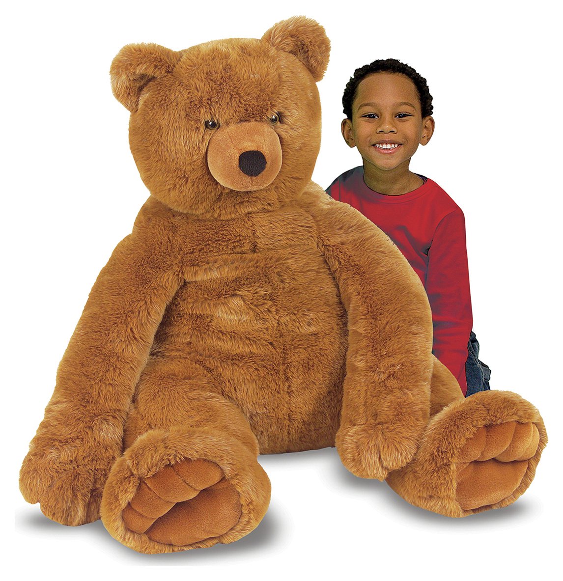 Buy Melissa \u0026 Doug Jumbo Brown Teddy 