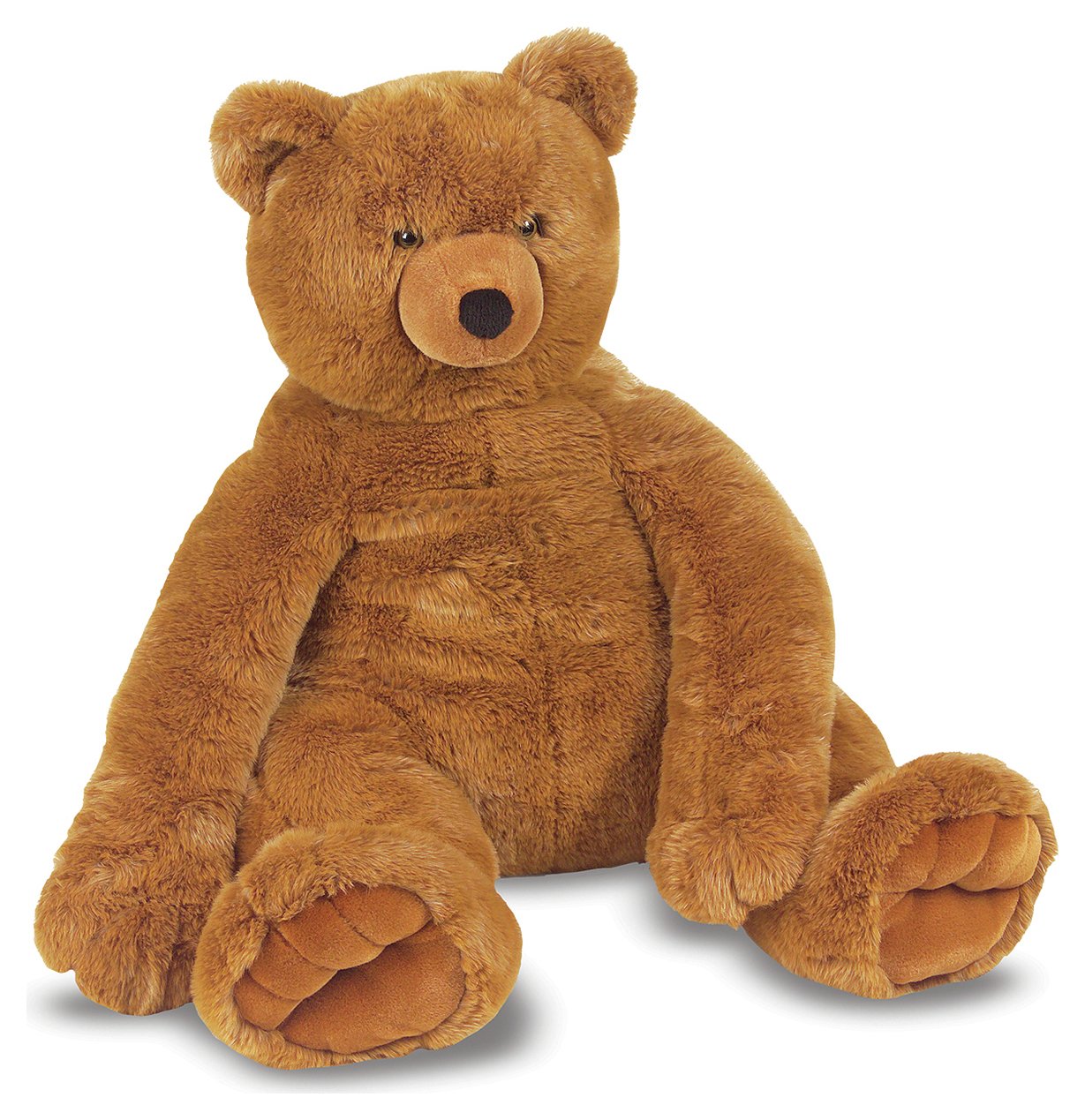 Melissa & Doug Jumbo Brown Teddy Bear Soft Toy Review