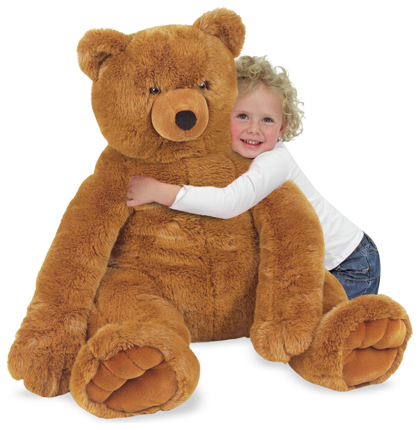 Melissa & doug Jumbo Brown Teddy Bear Plush Reviews