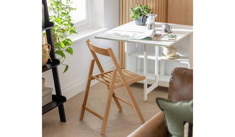 Folding dining chairs deals argos