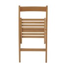 Buy Argos Home Wooden Folding Chair - Natural | Dining chairs | Argos