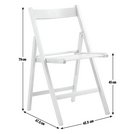 Buy Argos Home Wooden Folding Chair - Natural | Dining chairs | Argos