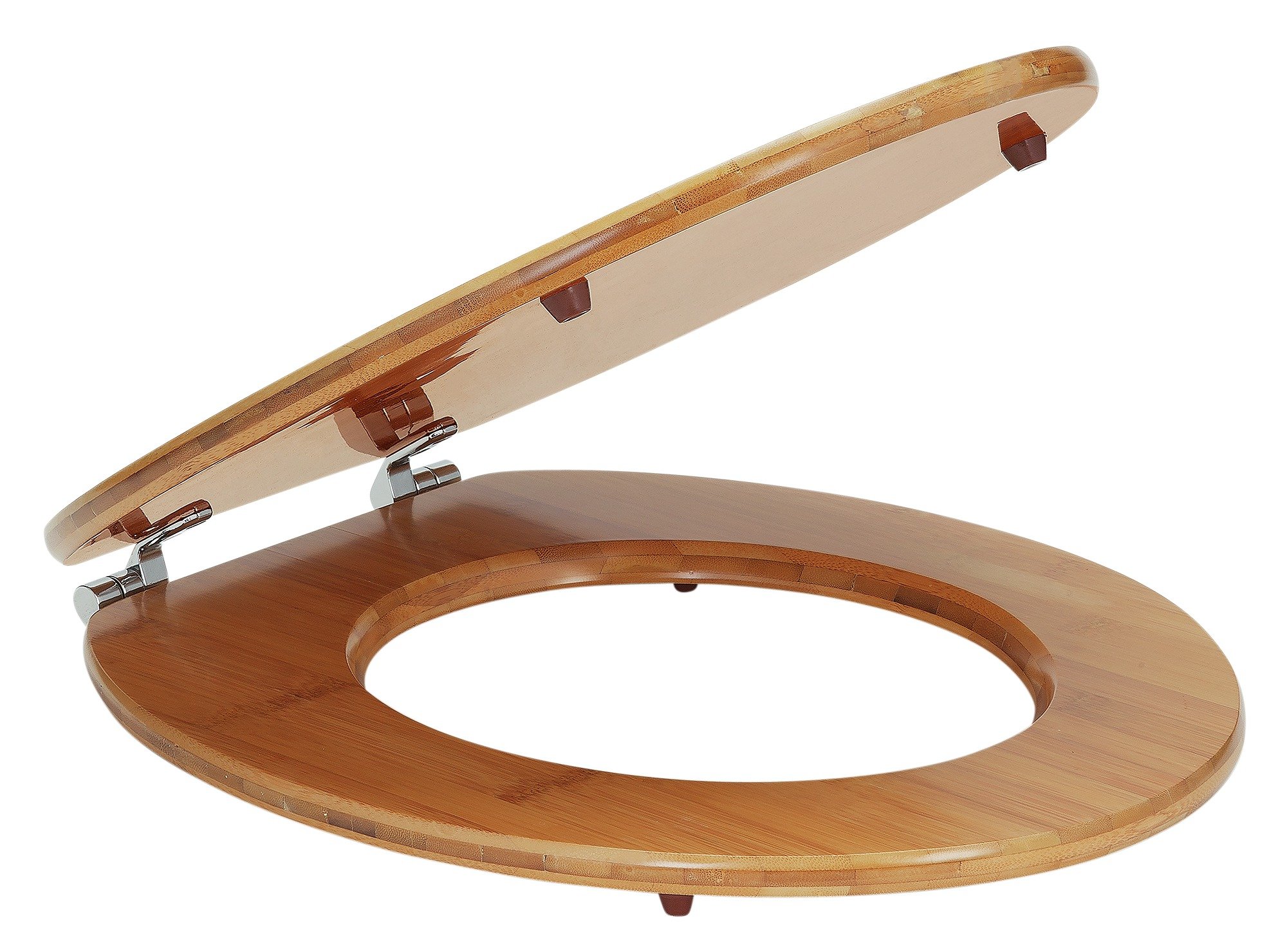 bamboo toilet seat