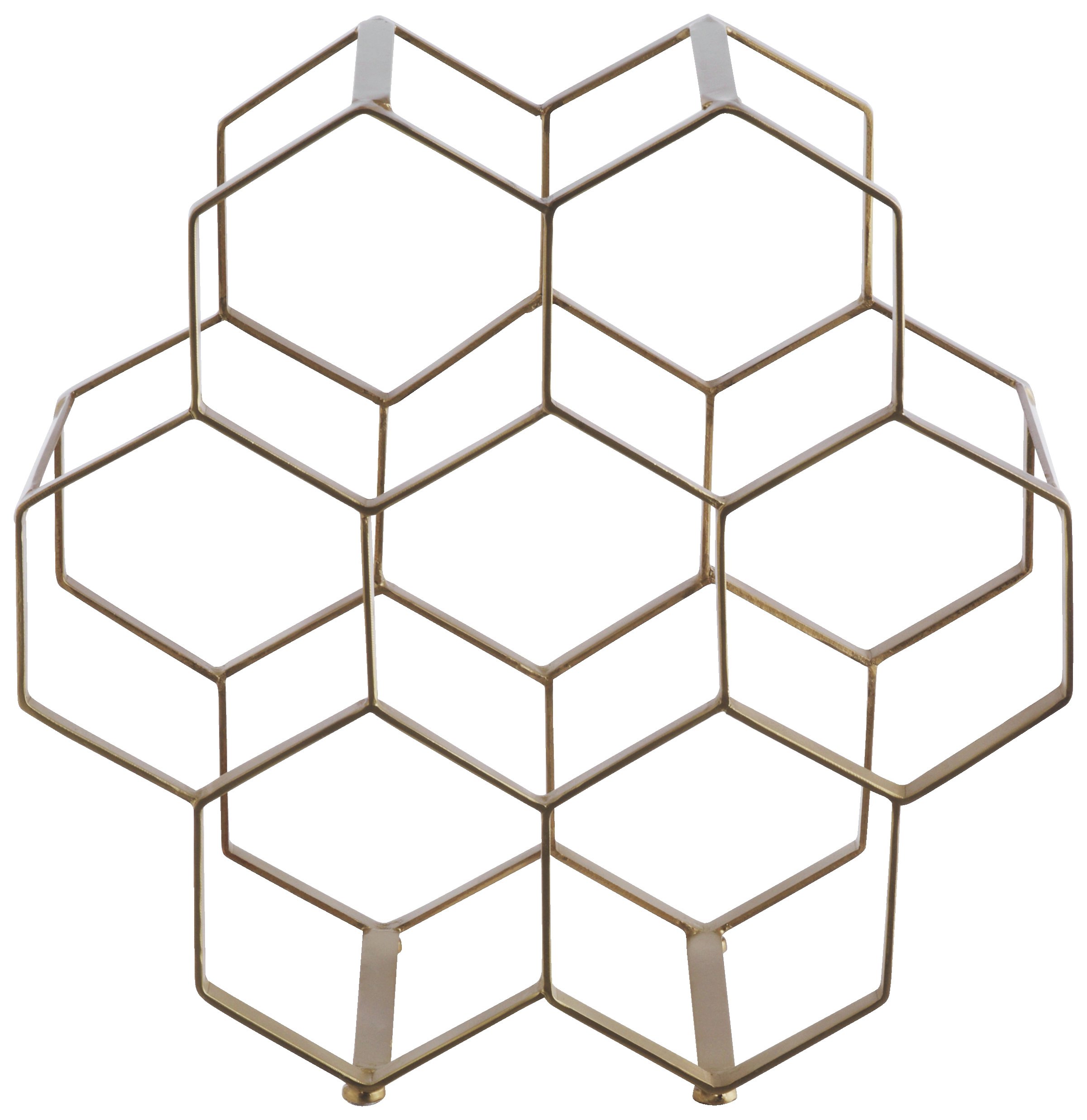 Habitat Honeycomb Wine Rack