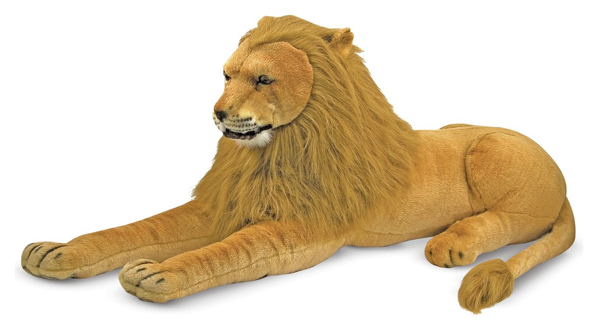 melissa and doug lion plush