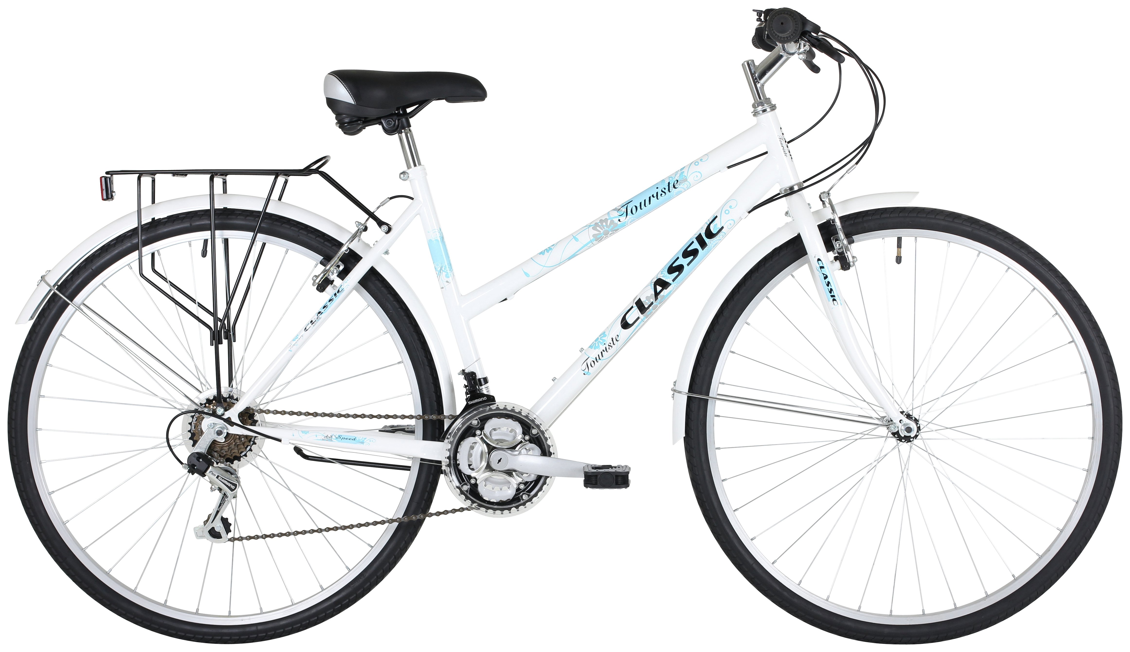 Classic Touriste 28 inch Wheel Size Womens Hybrid Bike