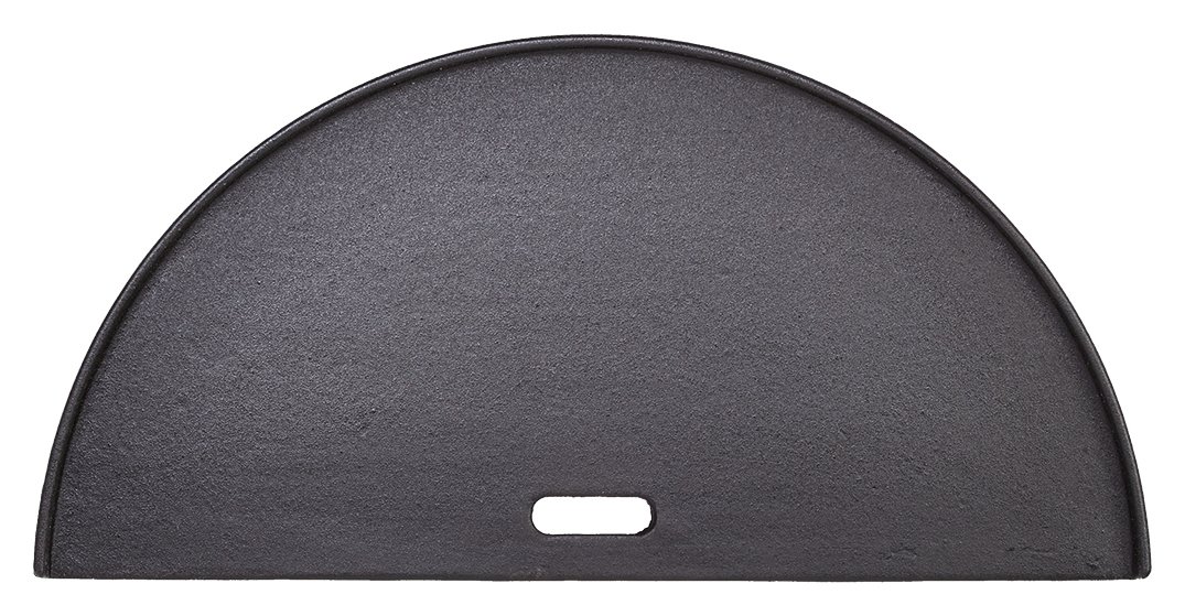 Kamado Joe Half Moon Reversible Cast Iron Griddle - Big Joe