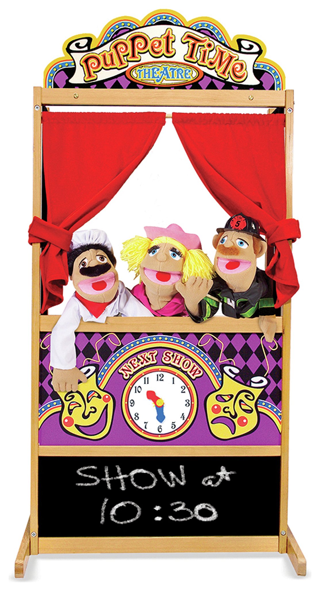 Melissa & doug Puppet Time Theatre Reviews