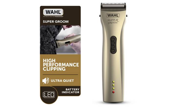 Rechargeable dog hot sale grooming clippers