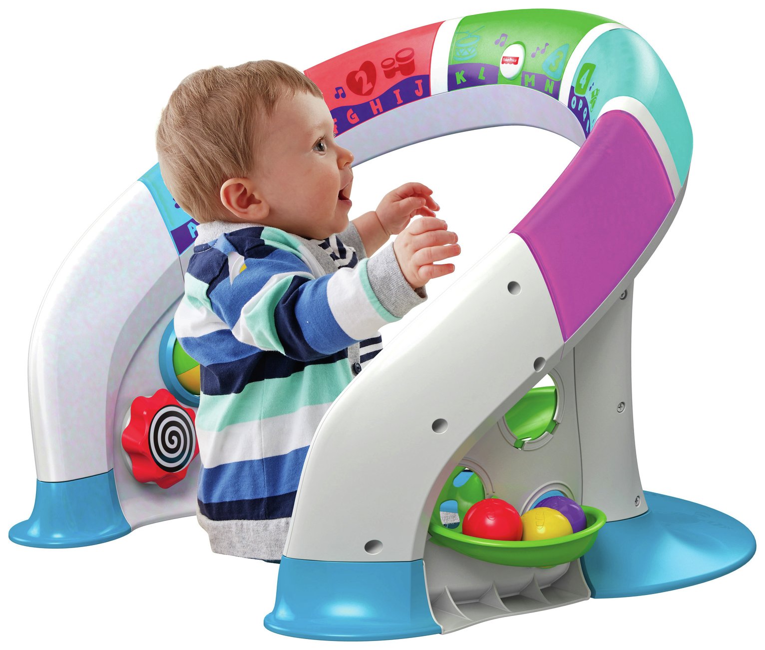 Fisher-Price Bright Beats Smart Touch Play Space Playset (5572478 ...