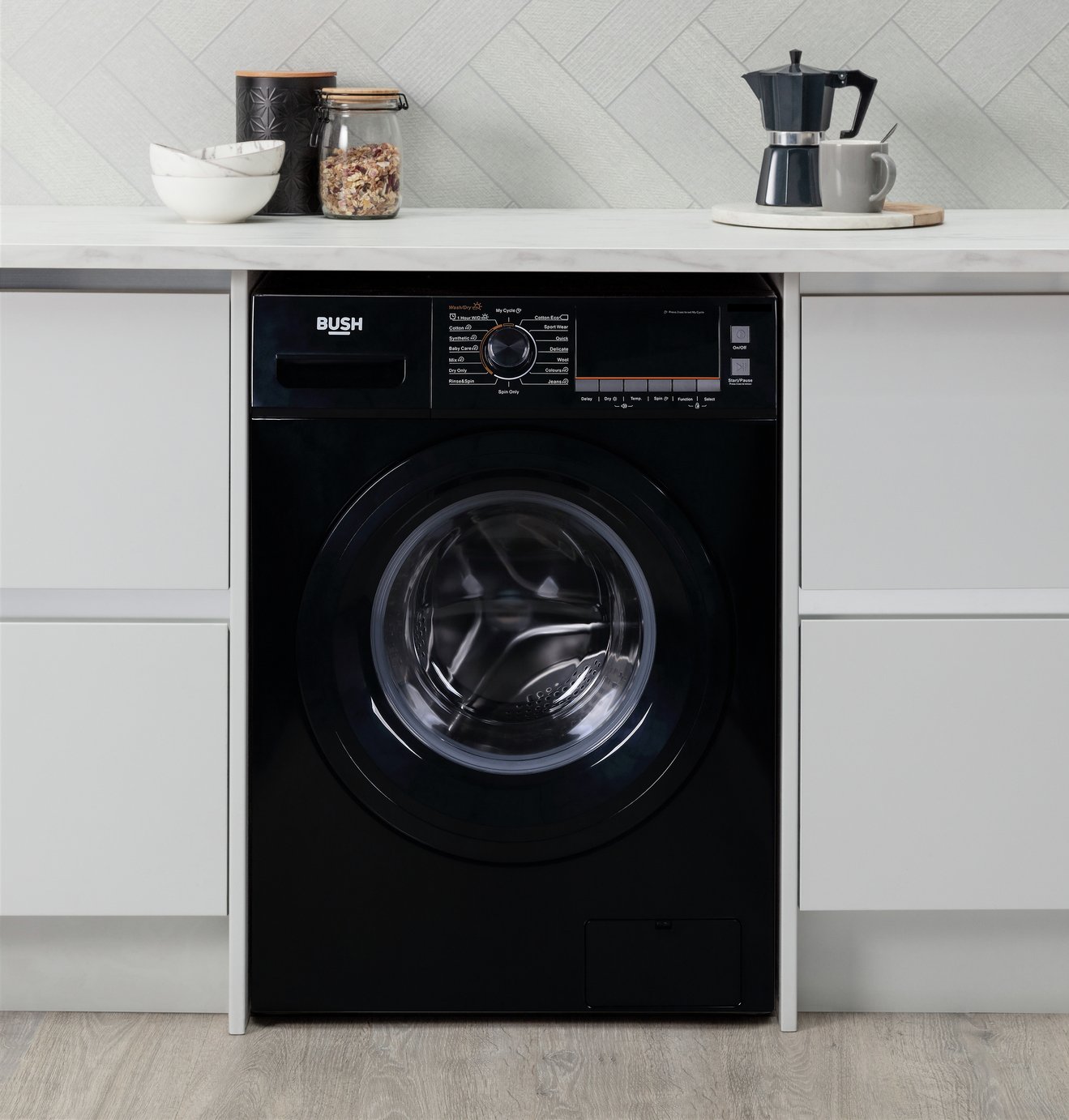 Bush WDNSX86B 8KG / 6KG 1400 Spin Washer Dryer Review