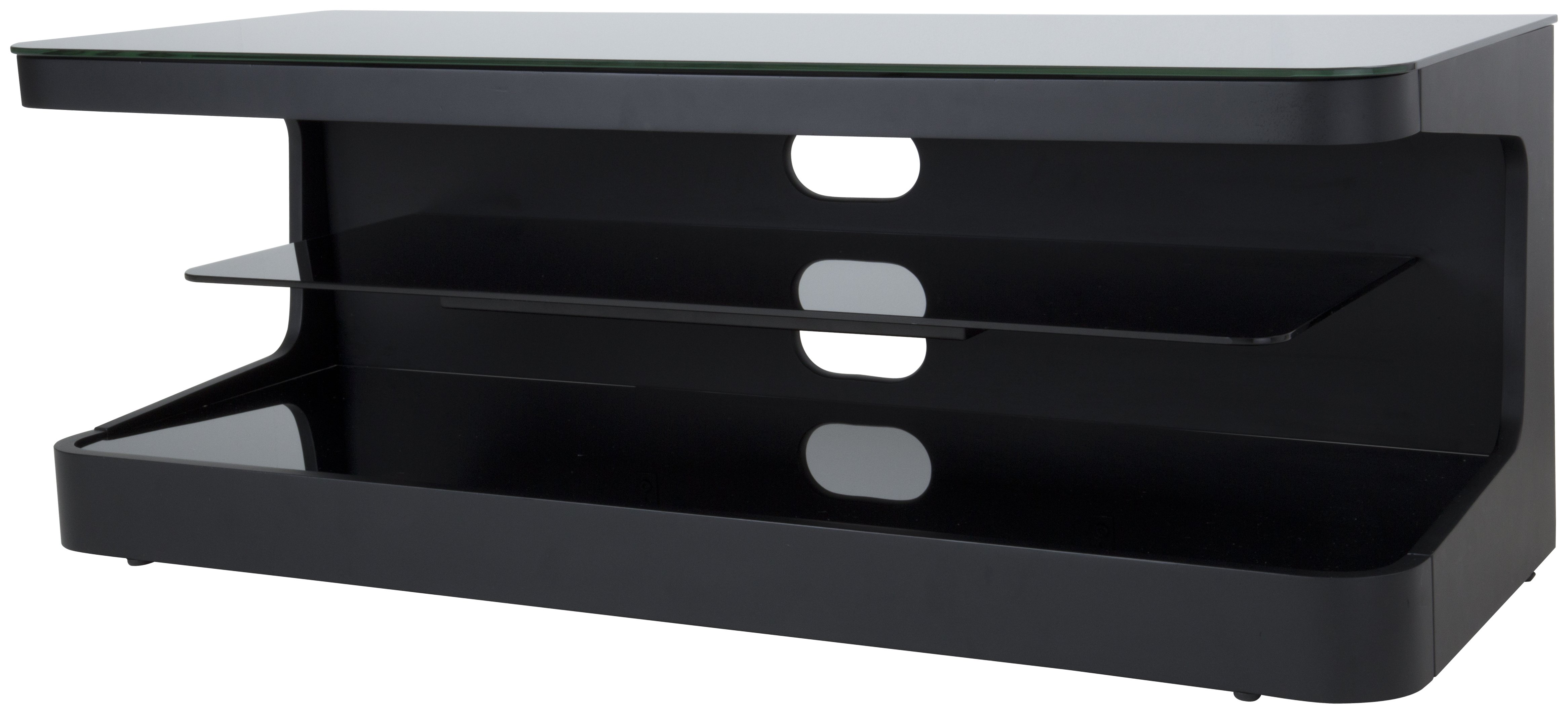 AVF Up to 55 Inch Wood TV Stand - Black