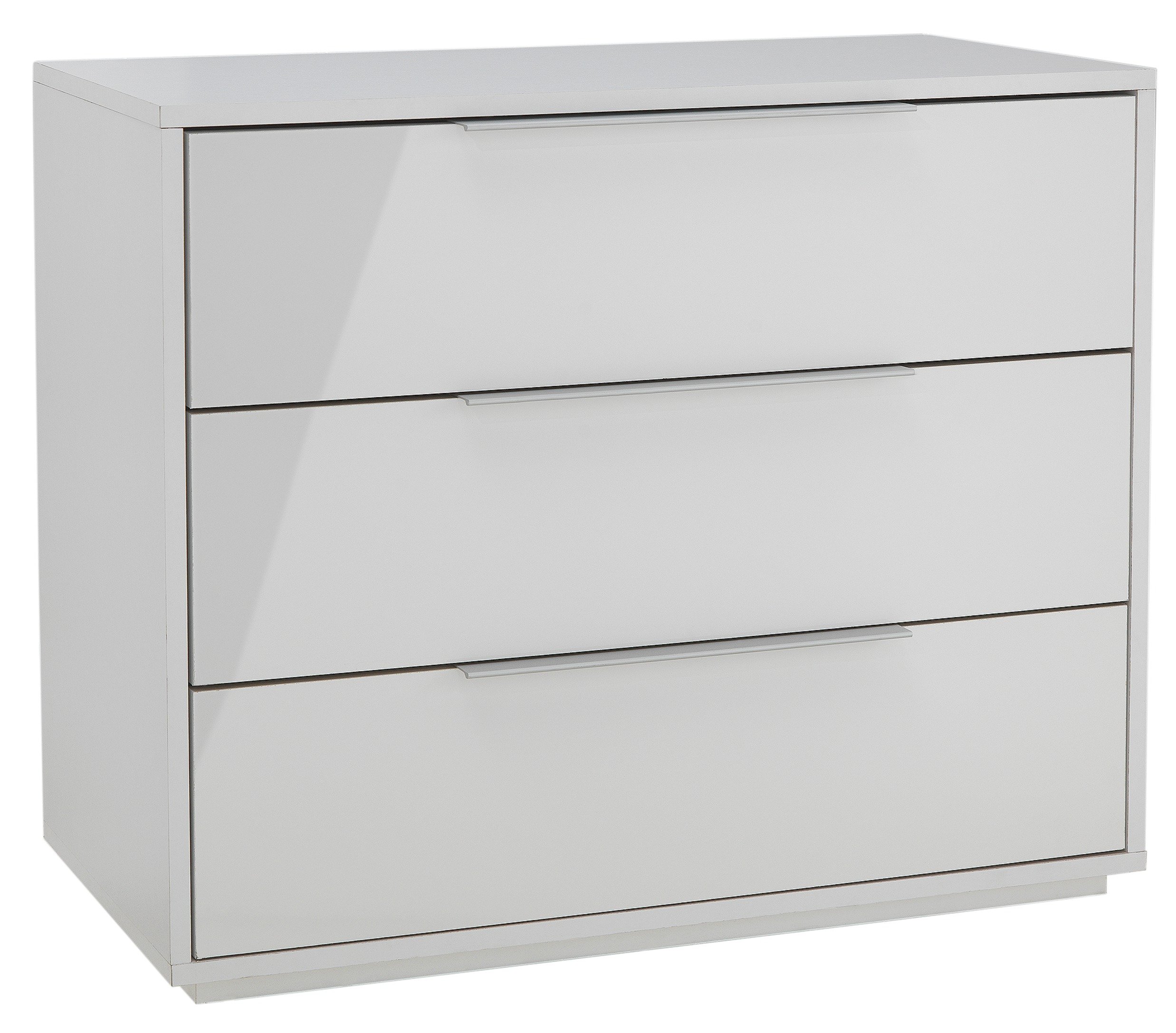 Argos Home Bergen 3 Drawer Chest White Gloss 5576302 Argos