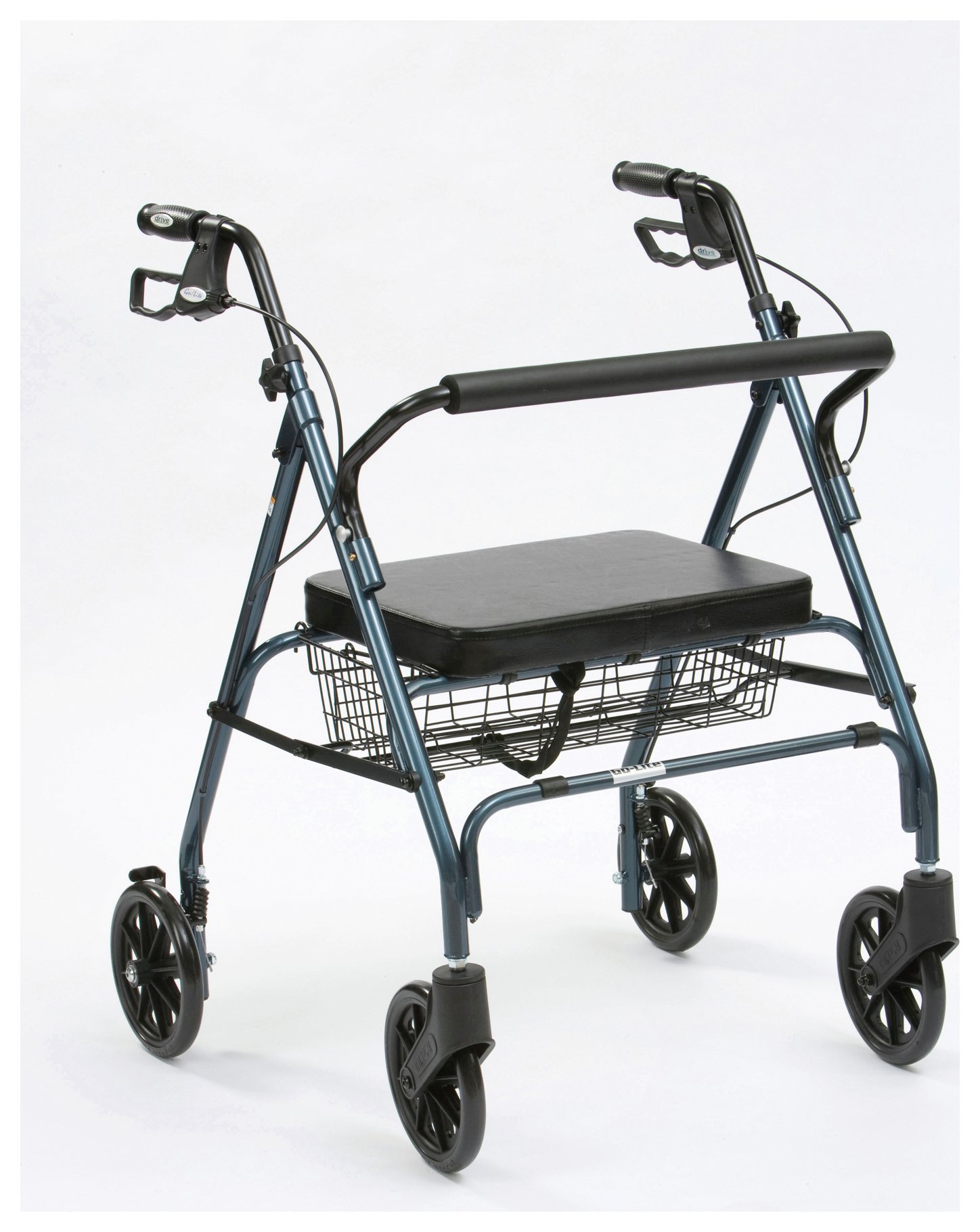 Bariatric Four Wheel Rollator - Extra Wide