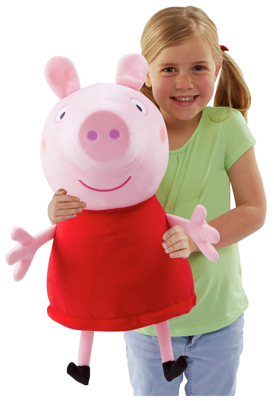 large peppa pig soft toy