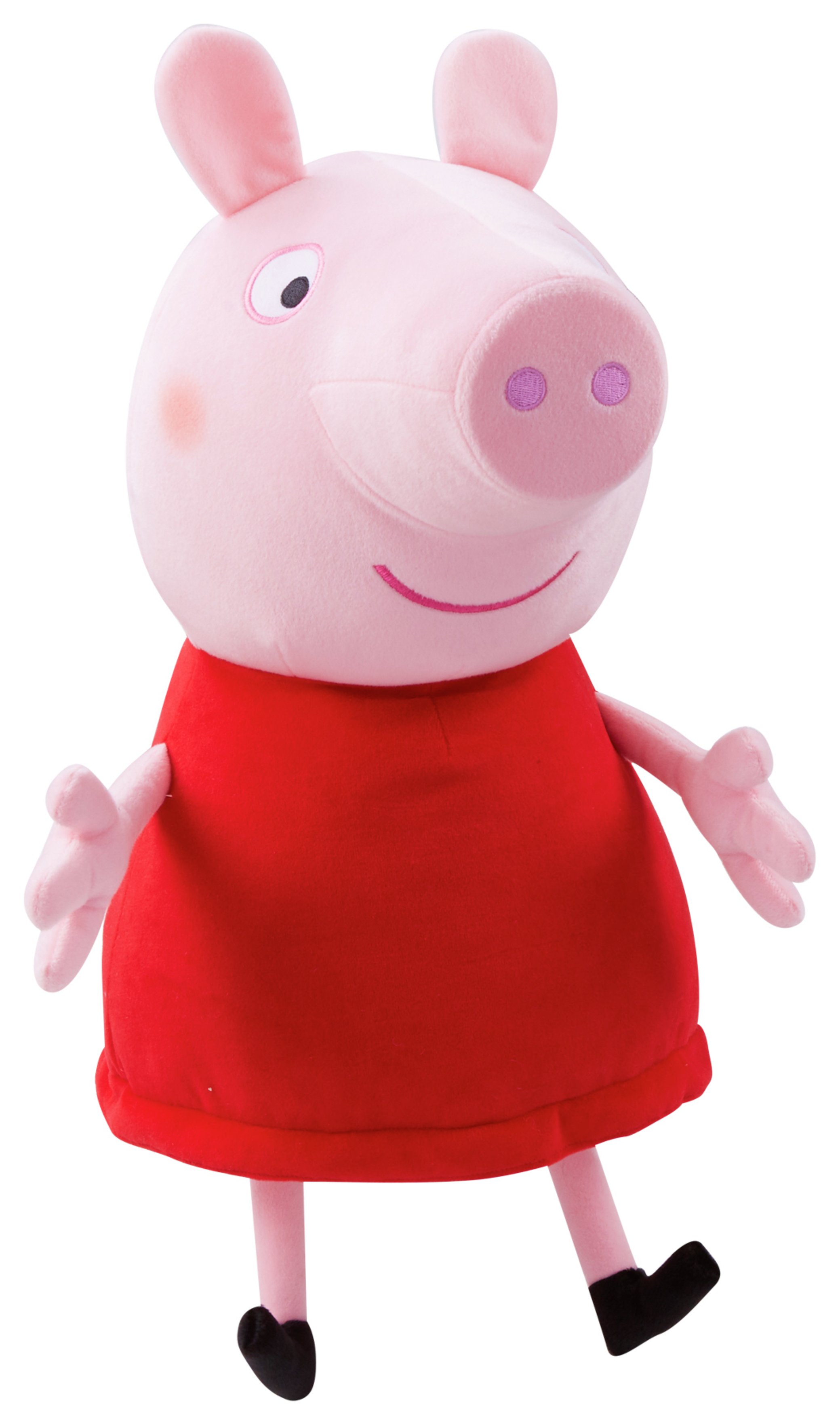 peppa pig giant talking peppa soft toy