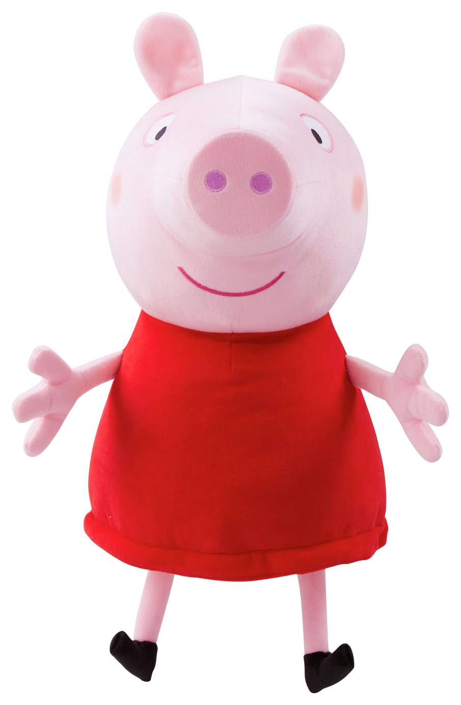 peppa pig giant talking peppa soft toy