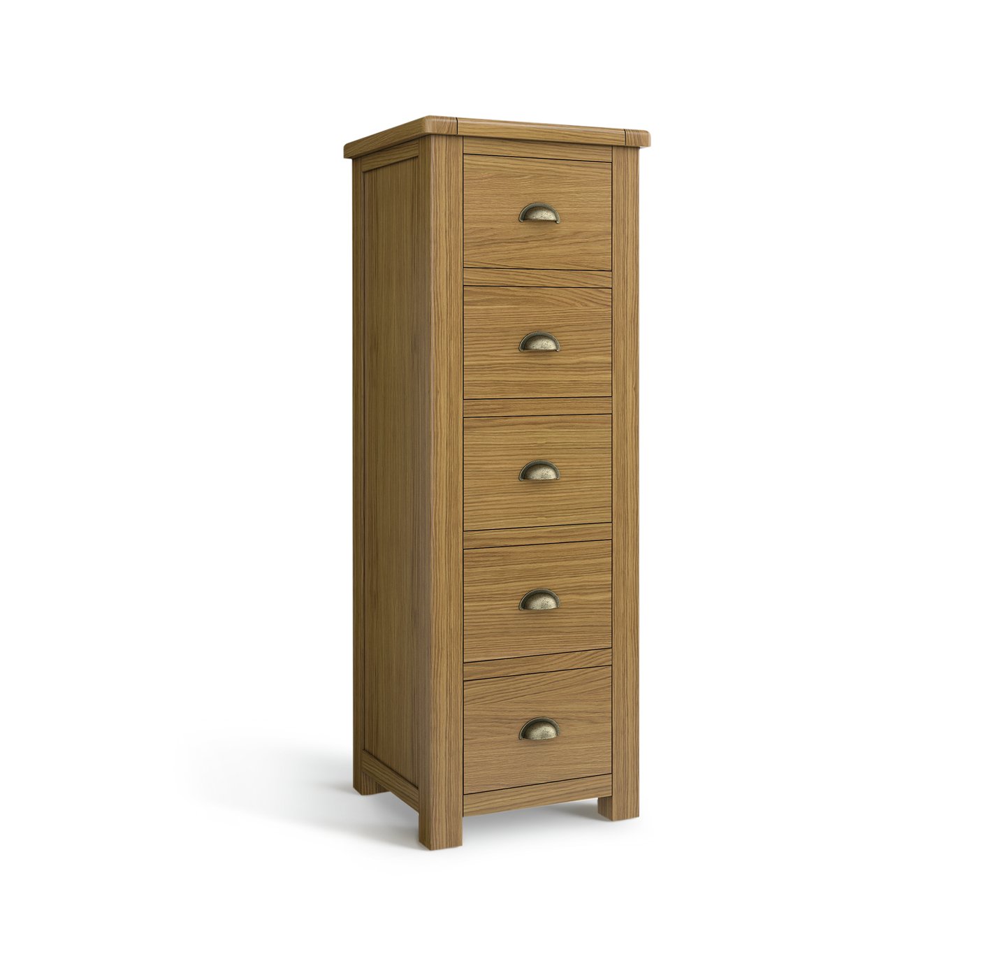 light oak tallboy