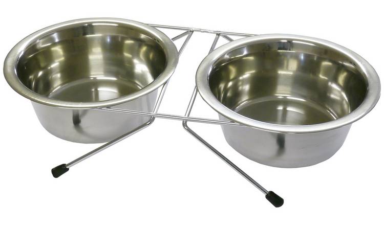 Plain dog bowls best sale