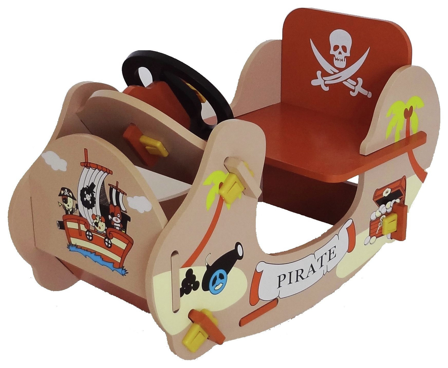 Kiddi Style Pirate Themed Rocking Boat