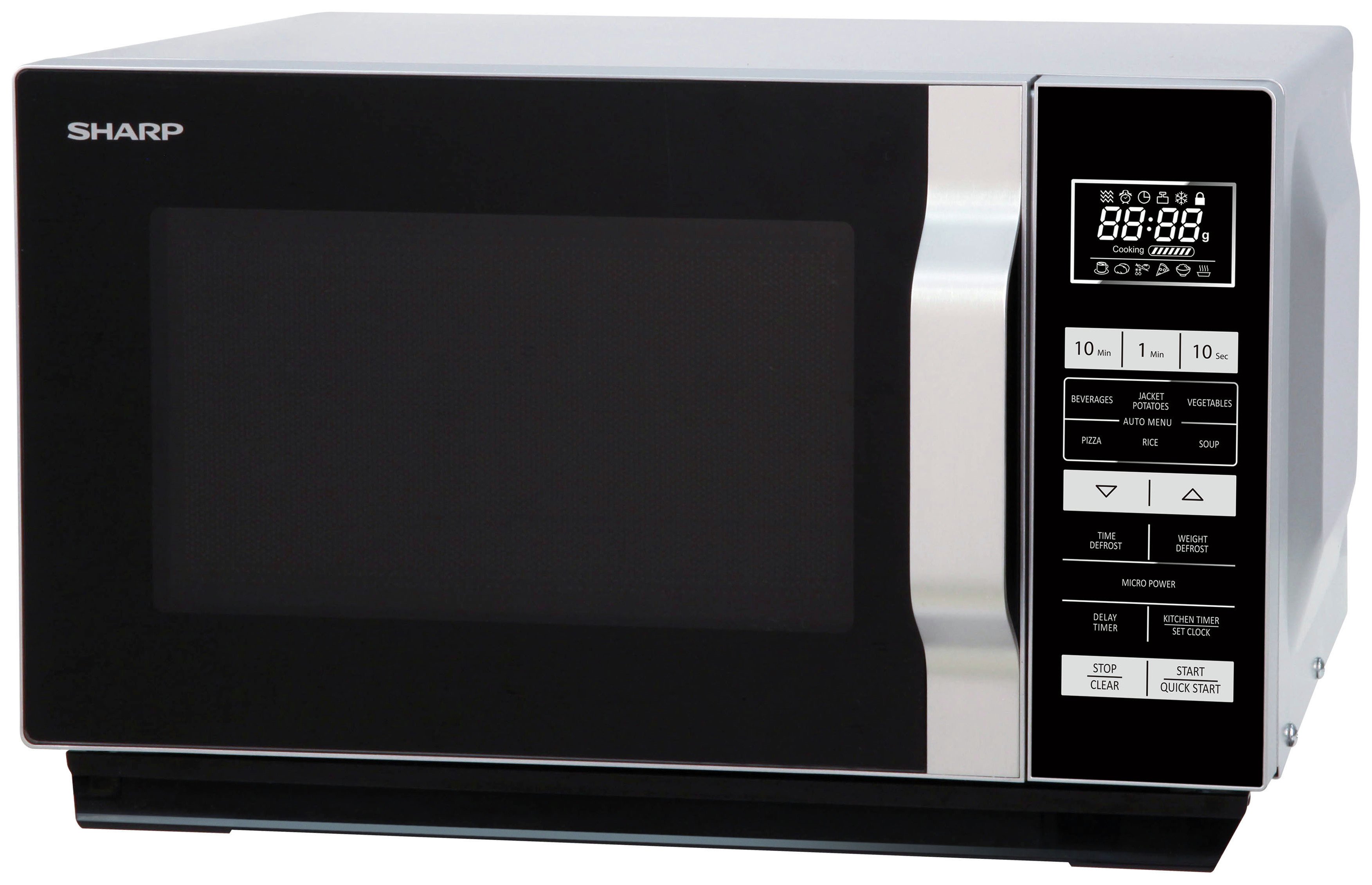 Sharp 900W Standard Flatbed Microwave  R360SLM Review