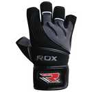 Buy RDX Leather Weight Lifting Gloves with Strap Gym gloves Argos