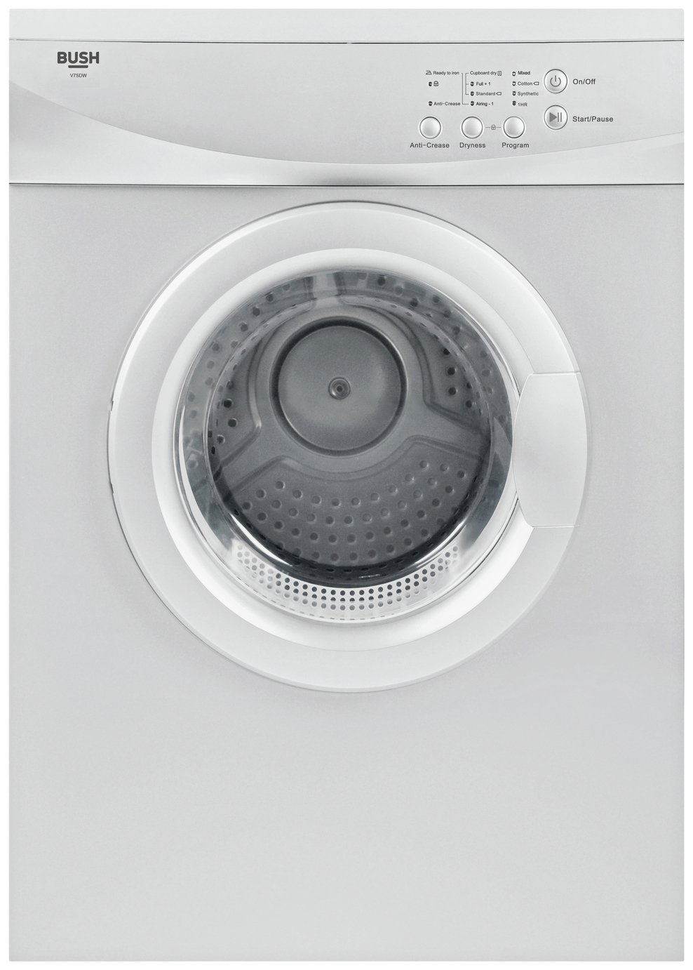 Bush V7SDW 7KG Vented Tumble Dryer - White