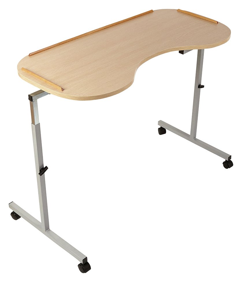 Adjustable Curved Overbed/Chair Table ‚Äì 48cm Depth. review