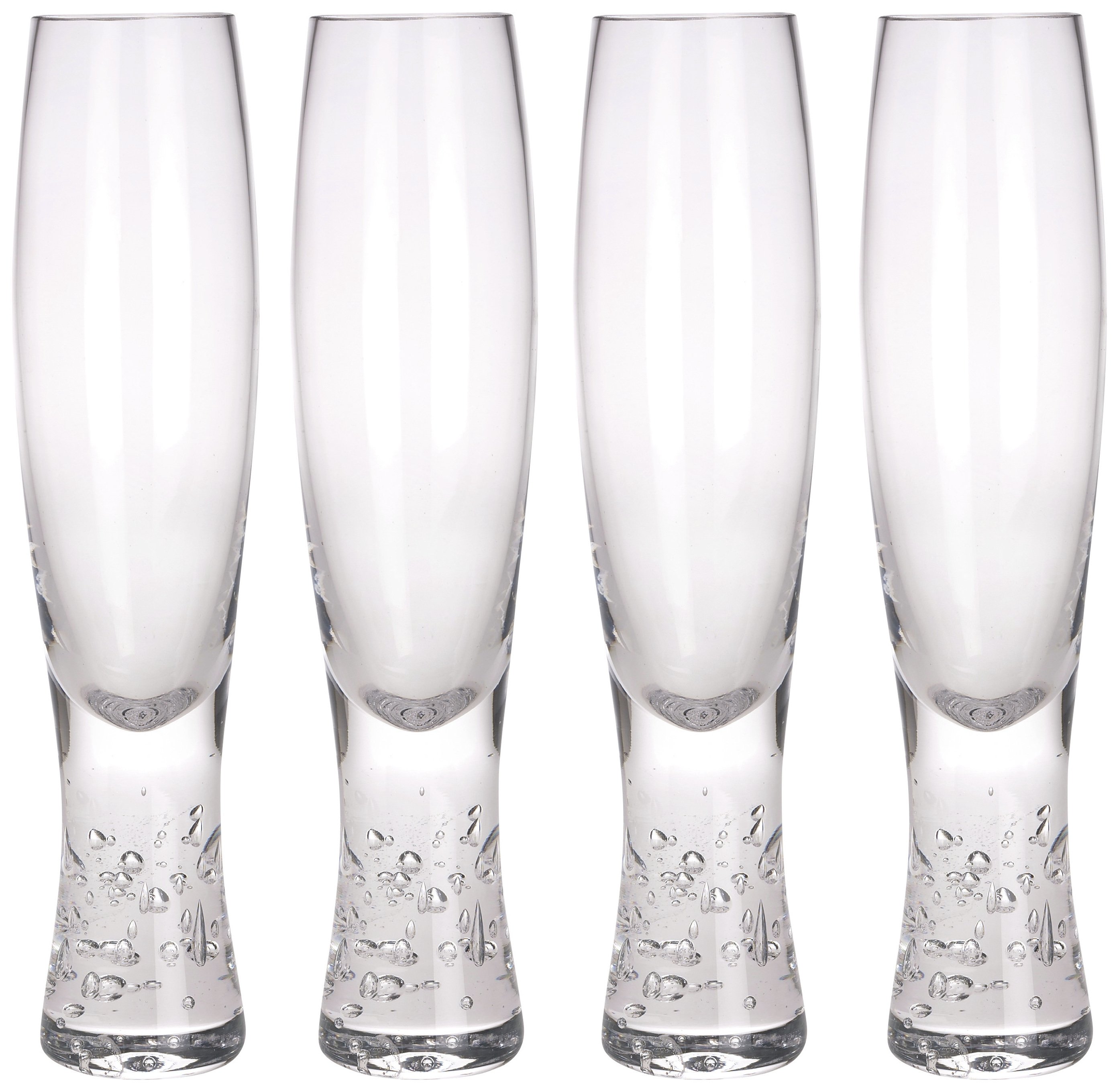 Habitat Tanya Set of 4 Champagne Flutes