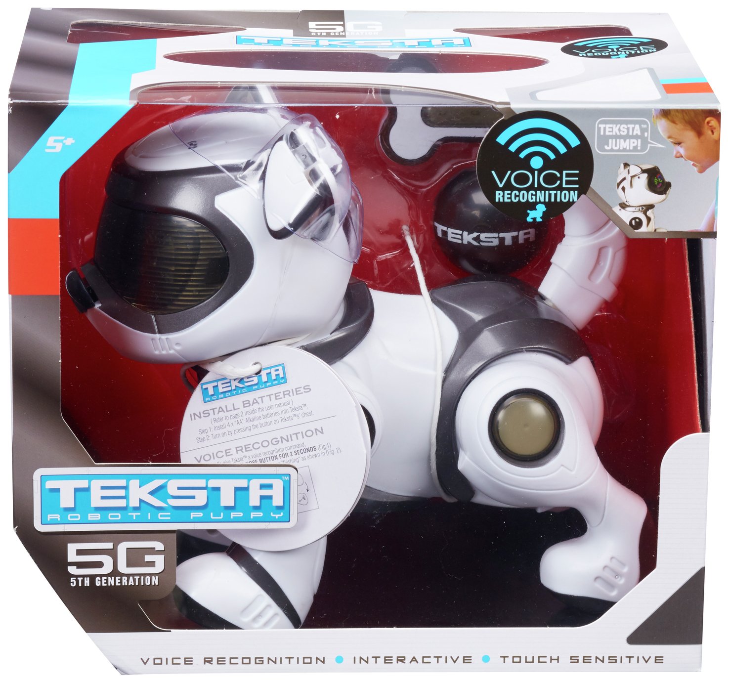 Teksta Voice Recognition Robot Puppy Review