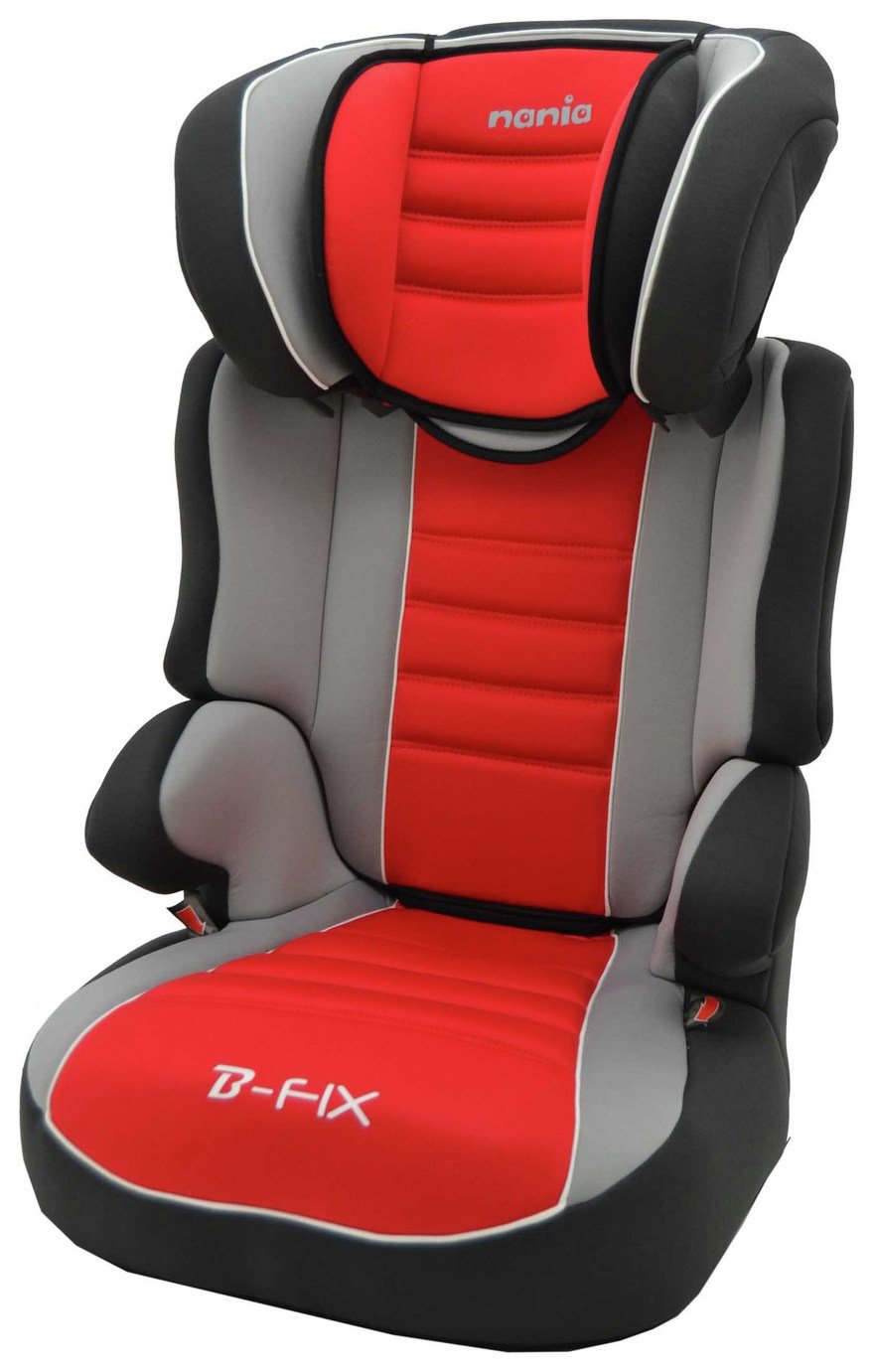 Team Tex Befix Group 2/3 Highback Booster Seat - Red