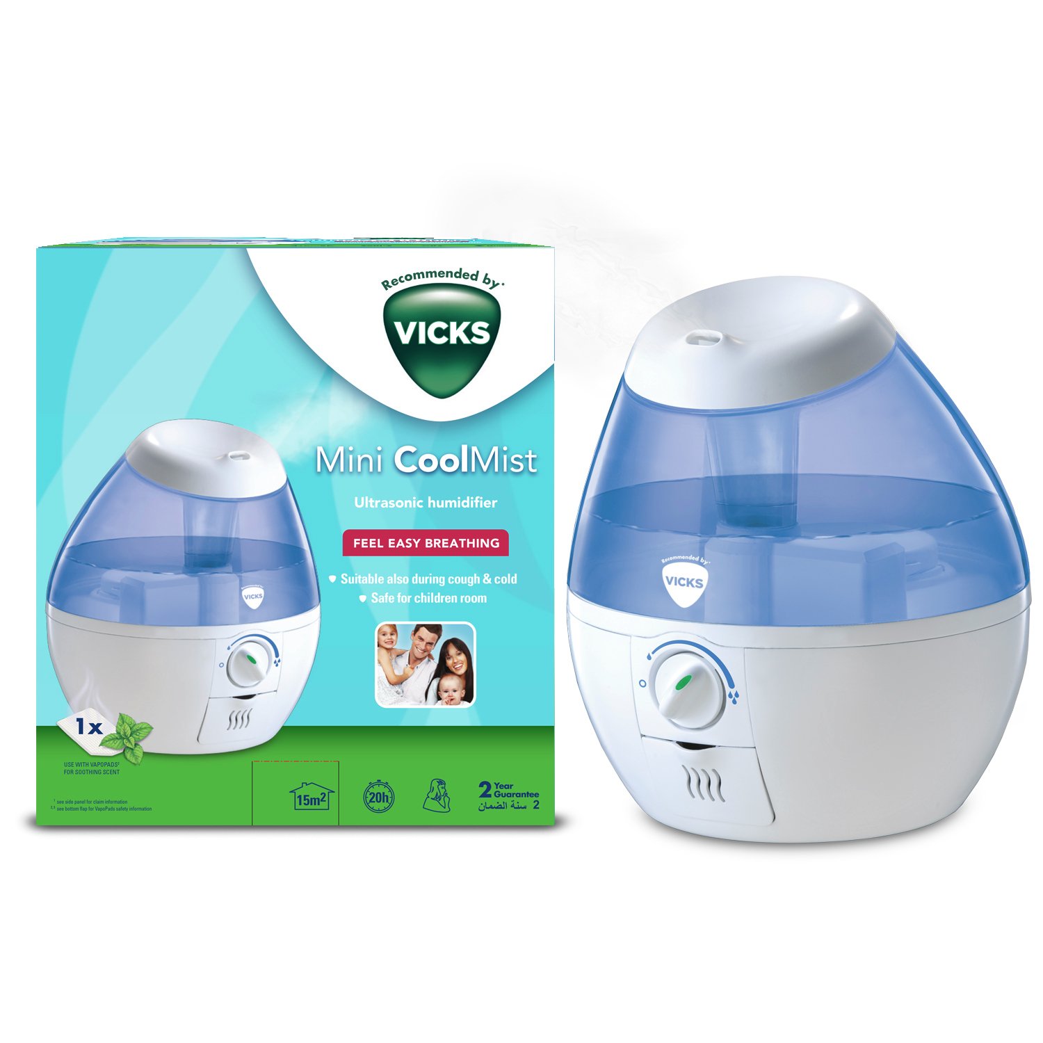 Vicks Mini CoolMist Ultrasonic Humidifier