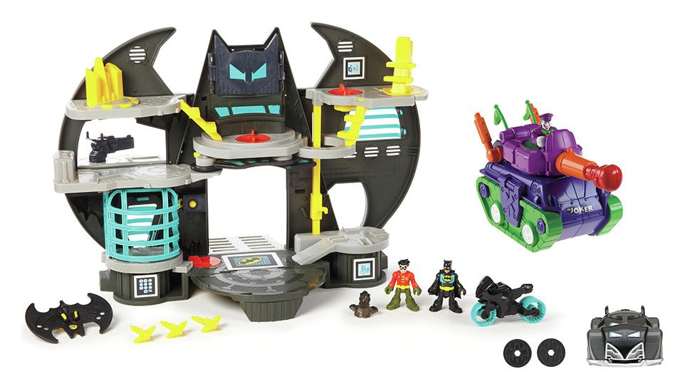 Fisher-Price Imaginext DC Super Friends Batcave Gift Set