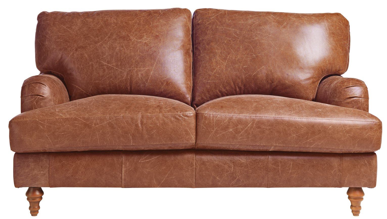 argos brown leather chesterfield sofa