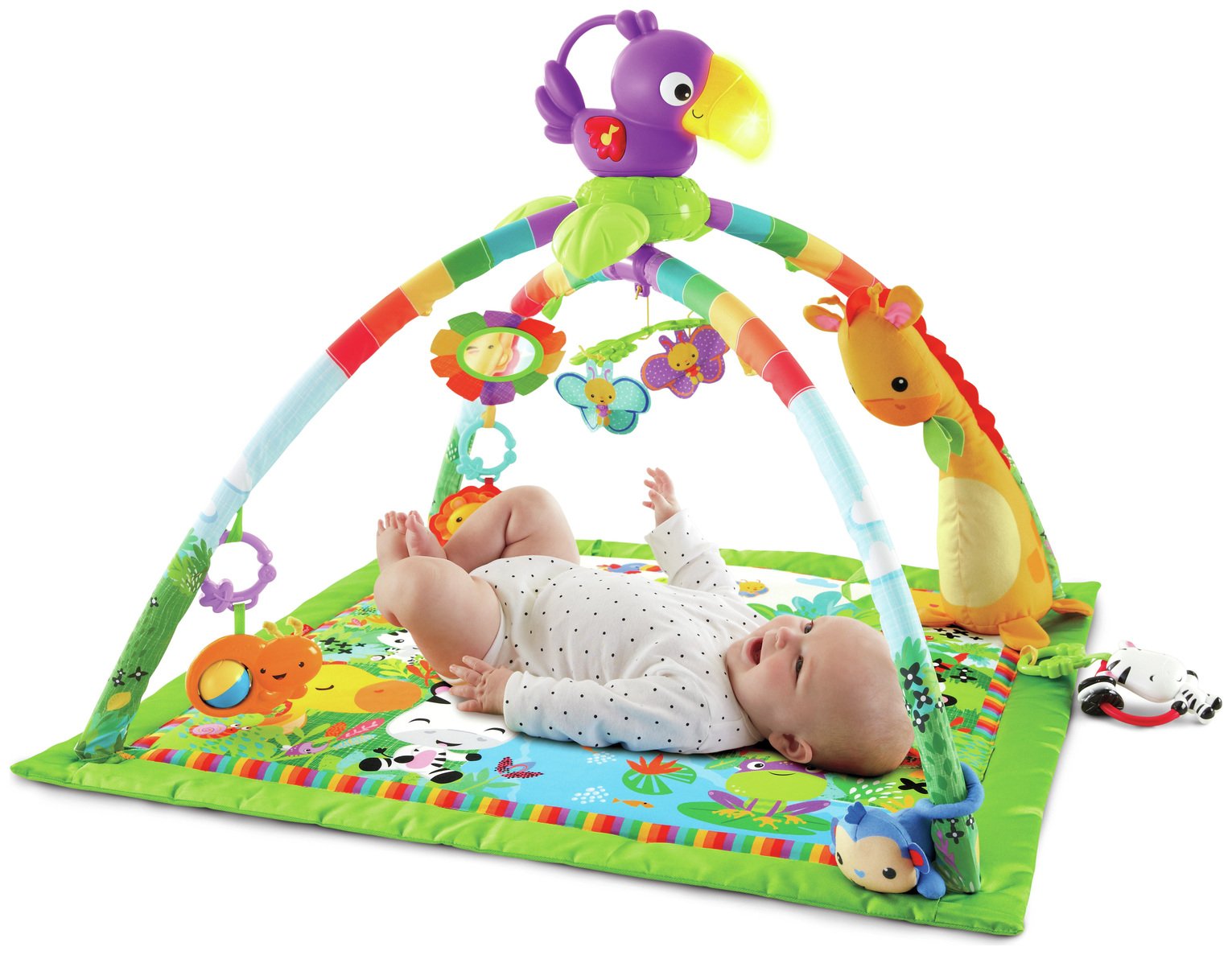 Fisher-Price Rainforest Music & Lights Deluxe Gym Review