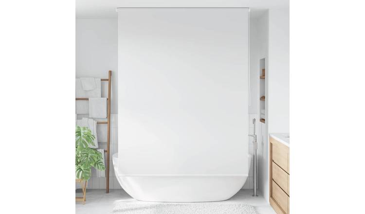 Walplus Shower Roller Blind - White - 160 x 240 cm