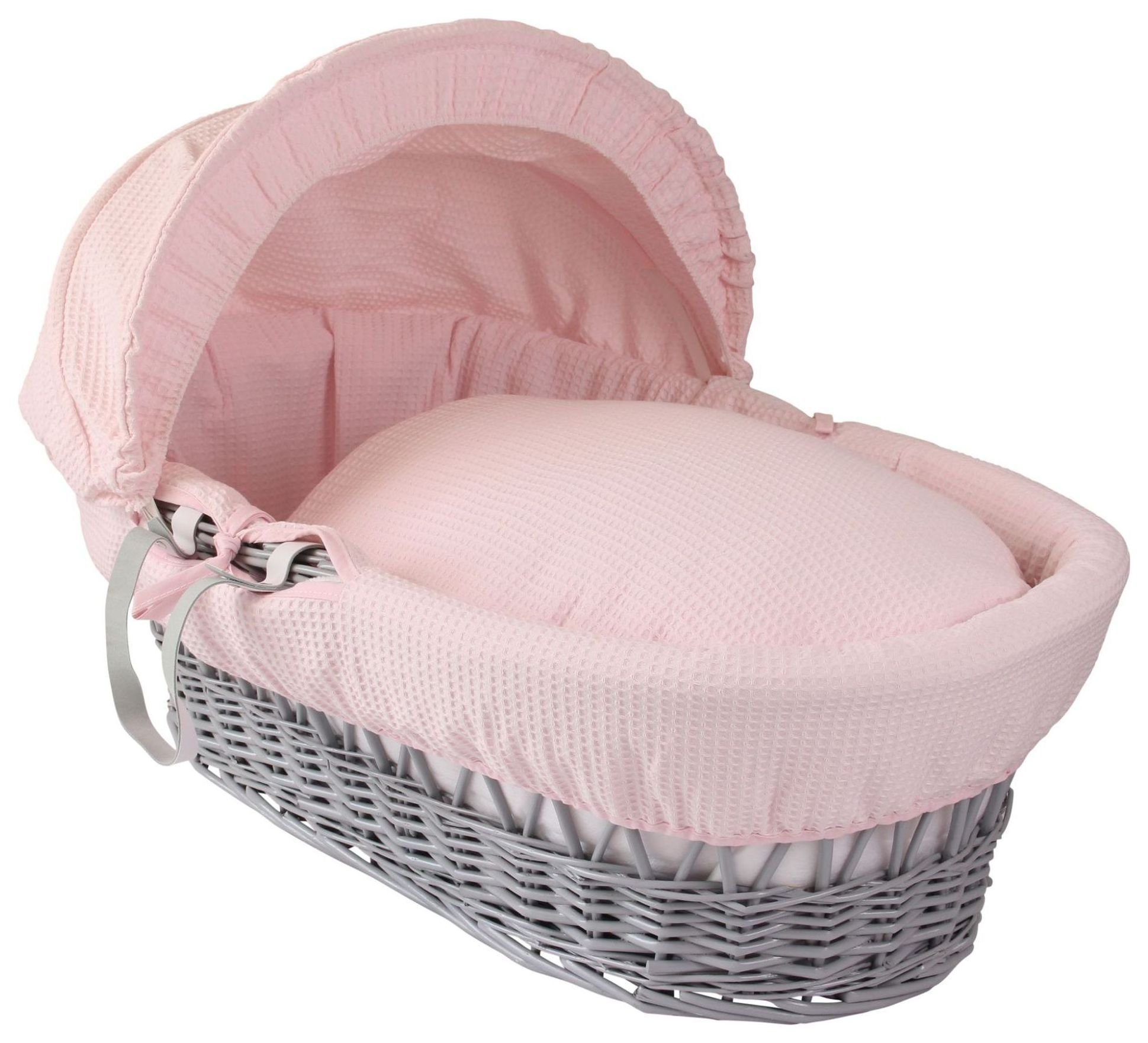 Clair de Lune Waffle Wicker Basket