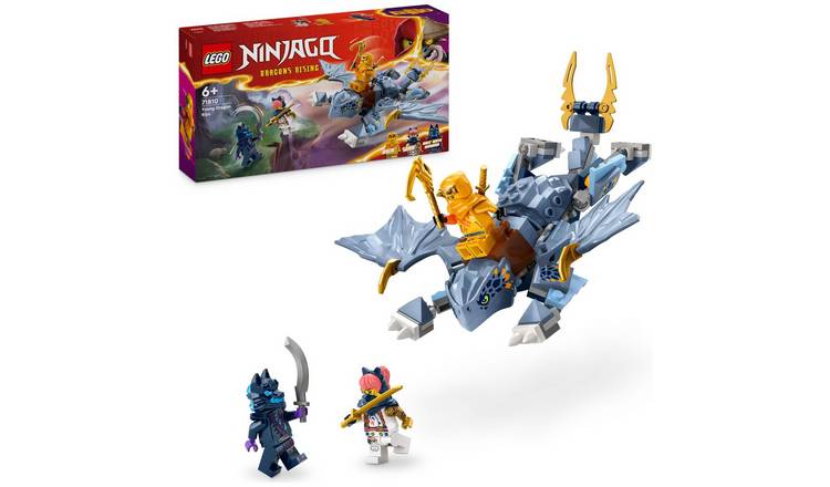 Buy LEGO NINJAGO Young Dragon Riyu Toy with Minifigures 71810 LEGO Argos