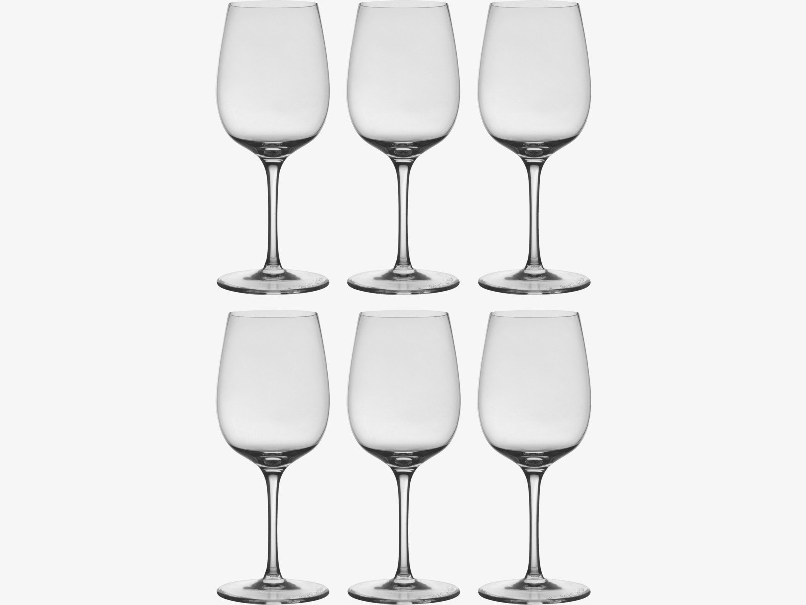 Habitat Vienna Set of 6 Red Wine Glasses