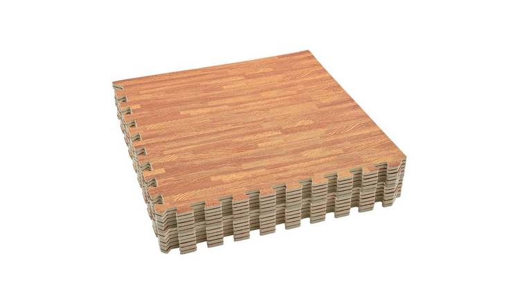 Walplus Pool Ground Mat - Wood - 60 x 60 x 1 cm