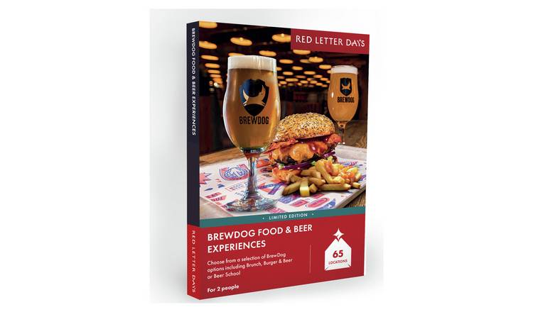 Red Letter Days BrewDog Food And Beer Gift Experience