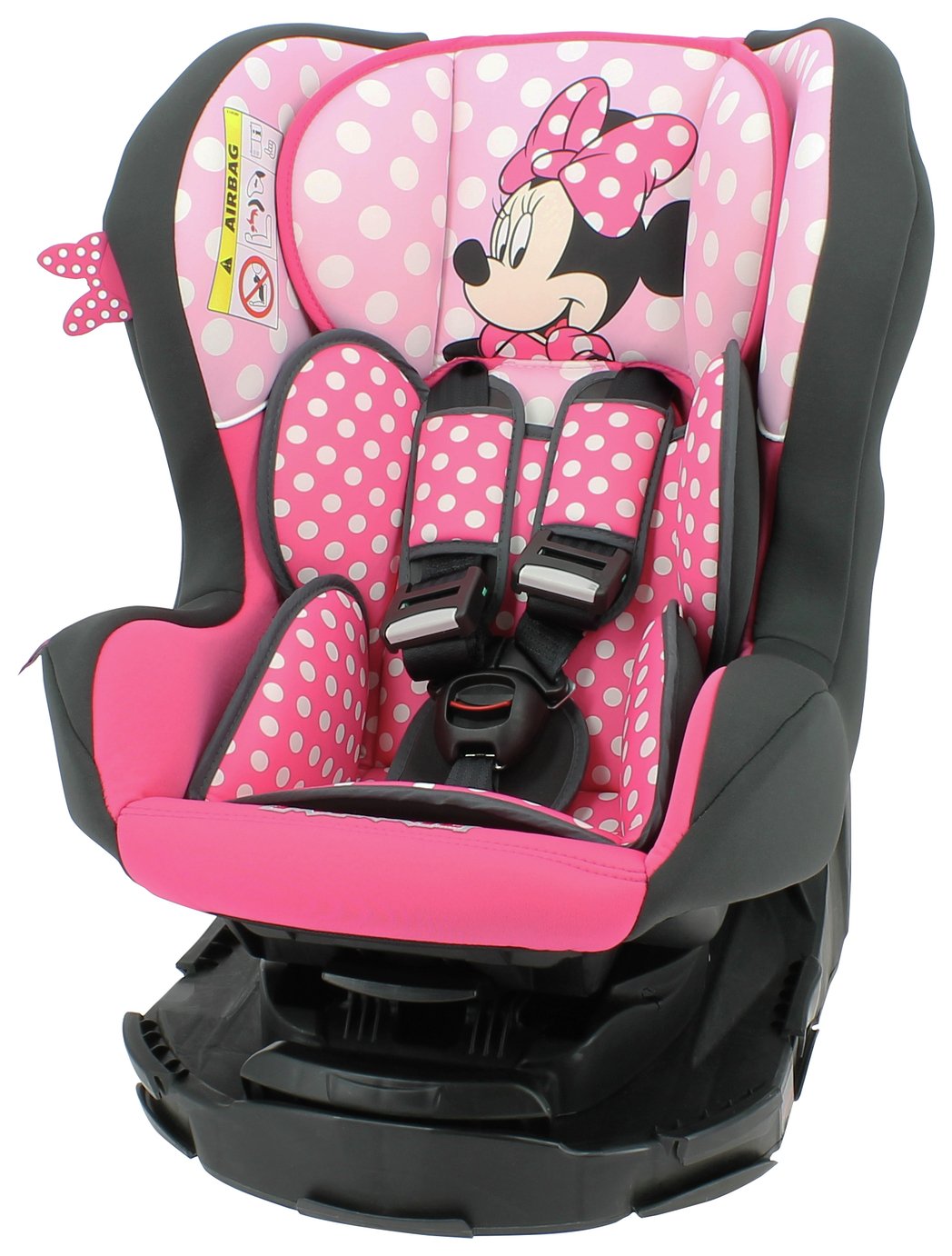 Team Tex Disney Minnie Mouse Group 0 1 Car Seat Pink 5636606