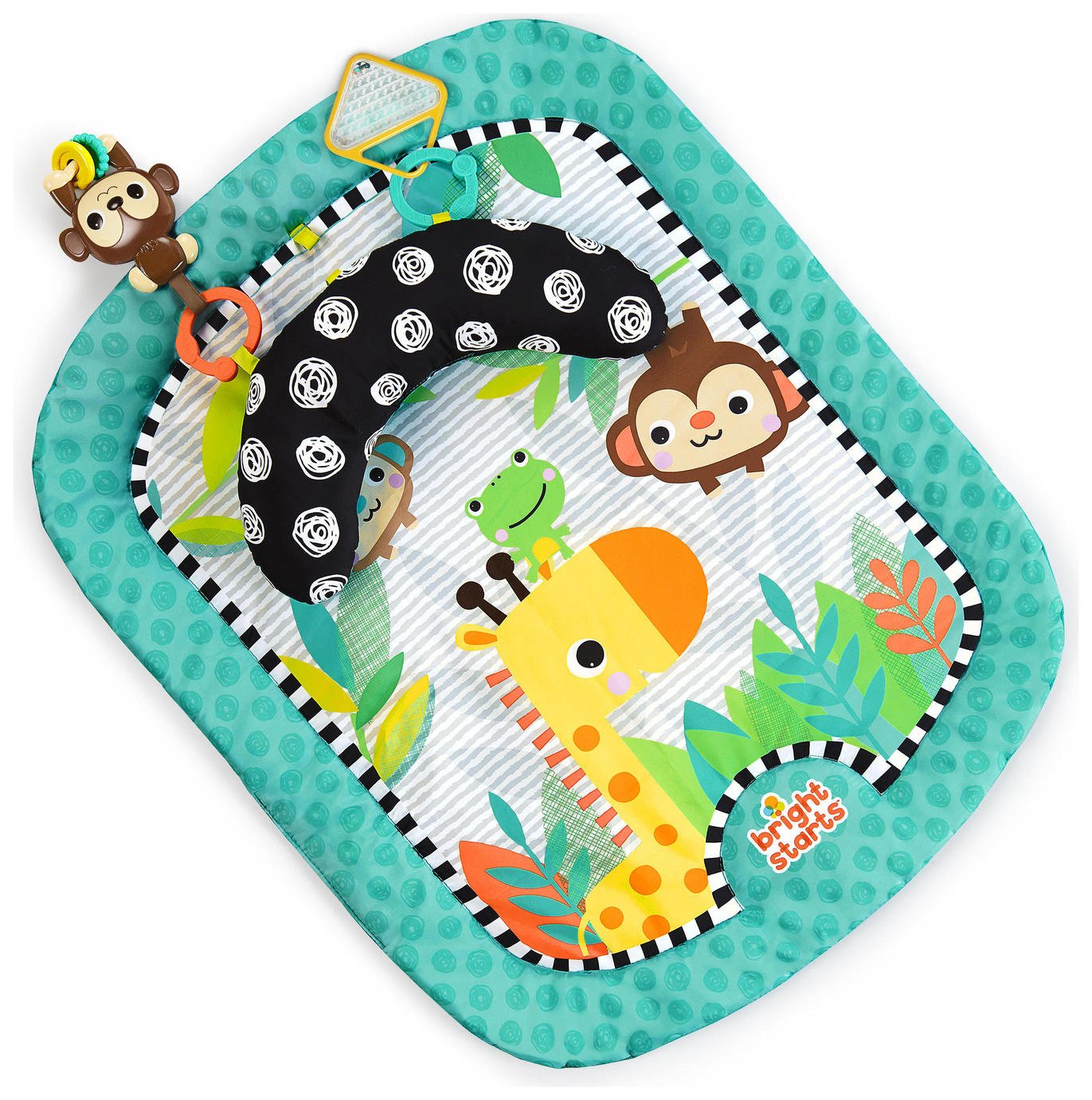 Bright Starts Splashin' Safari Play Mat - Blue