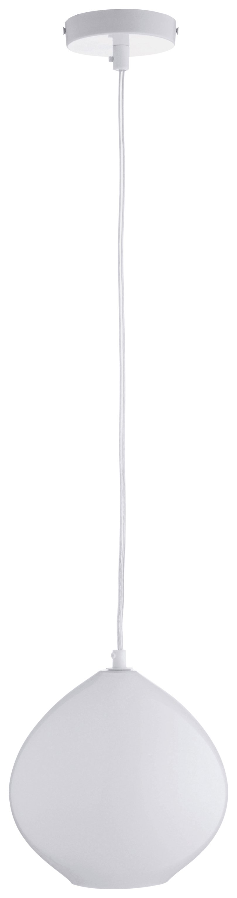 Habitat Sophie White Glass Pendant Light Reviews