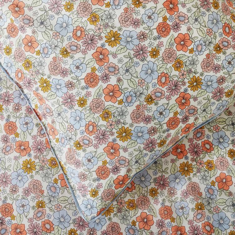 Argos Home Twin Pack Floral Kids Bedding Set - Single 0