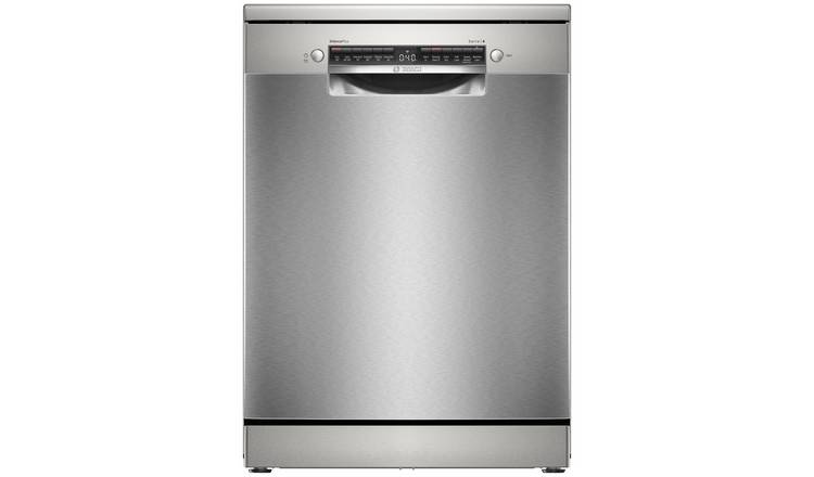 Bosch SMS4EKI06G Full Size Dishwasher - Silver